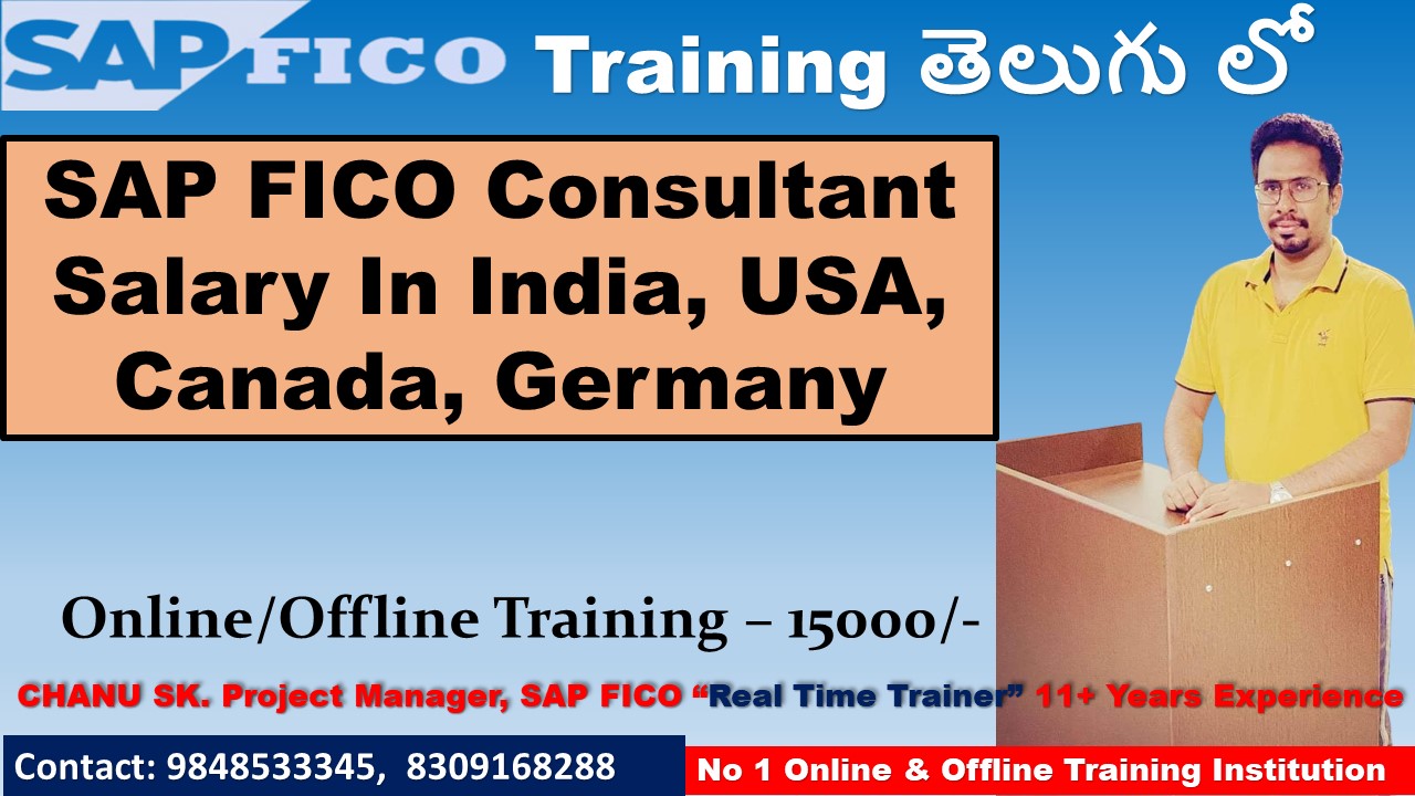  SAP FICO Consultant Salary In India USA Canada Germany